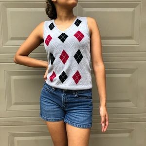 Argyle Vest